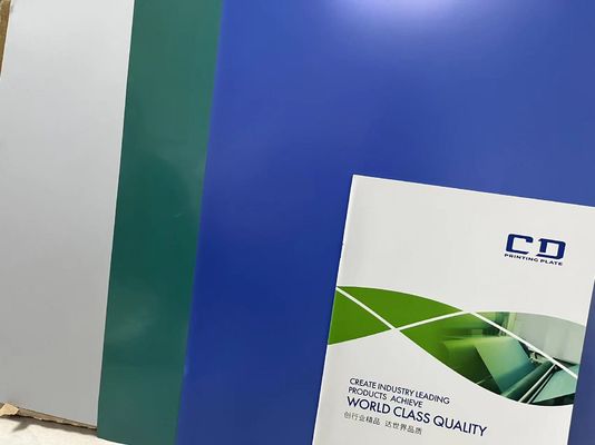 مواد الألومنيوم CTCP لوحة UV CTP لوحة مع 400-410nm UV ليزر ل 100000 ~ 200000 انطباعات