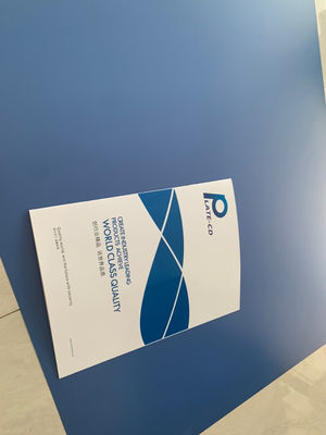 لوح CTP حراري أزرق مع طاقة تعرض 110-130 ميجا جول/سم2 وعرض ملف أقصى 1350 مم