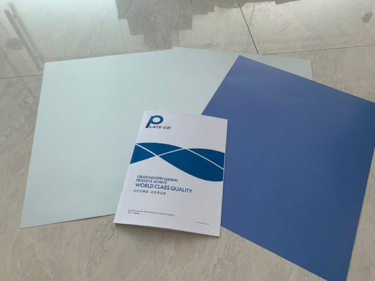 صفيحة CTP غير المعالجة 0.15mm/0.30mm للطباعة التجارية