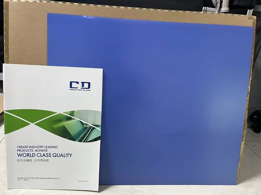 لوحة طباعة CTCP موجبة بطبقة واحدة مع طاقة تعريض تبلغ 40-50 مللي جول/سم2 لطباعة الصحف