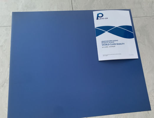 0.30 ملم سمك 745 * 605 ملم وقت التطوير السريع لوحة CTP الحرارية للطباعة المضادة