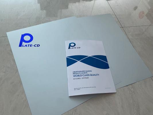 لوحات الطباعة بدون عملية صفيحة CTP بدون مطور 0.15mm / 0.30mm سمك 1350 MM عرض الكوالب الأقصى